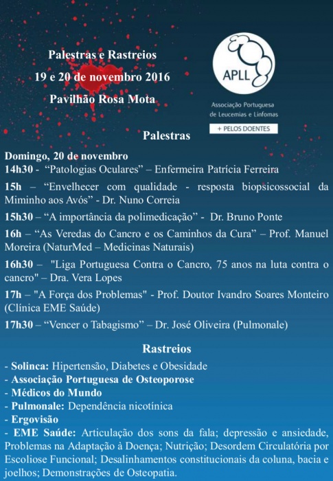 Palestras Porto Saúde 2016